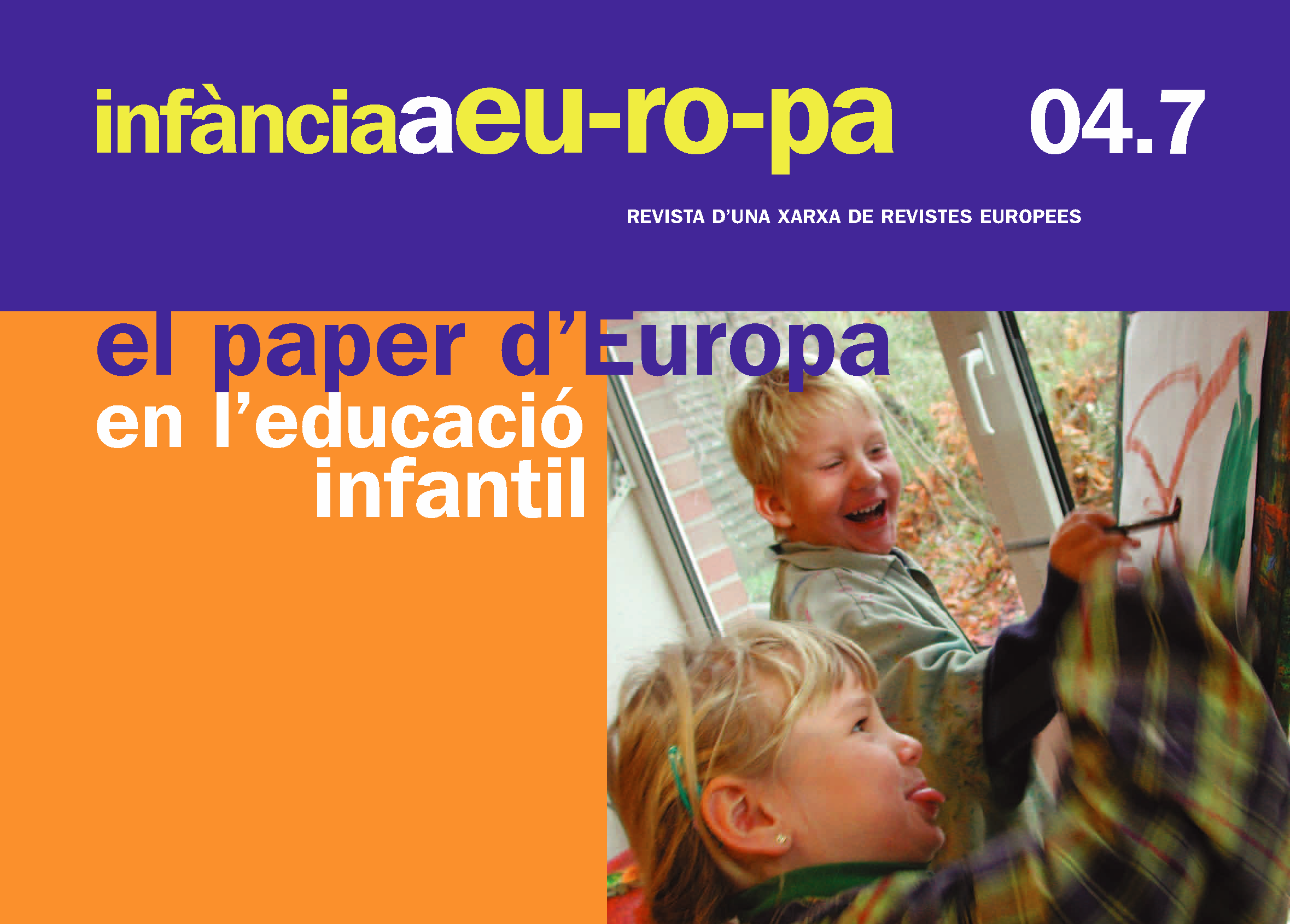 El paper d’Europa en l’educació infantil