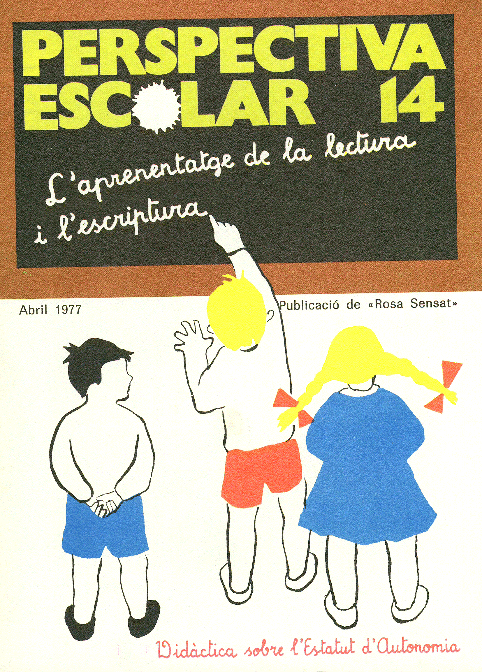 L’aprenentatge de la lectura i l’escriptura Núm. 14